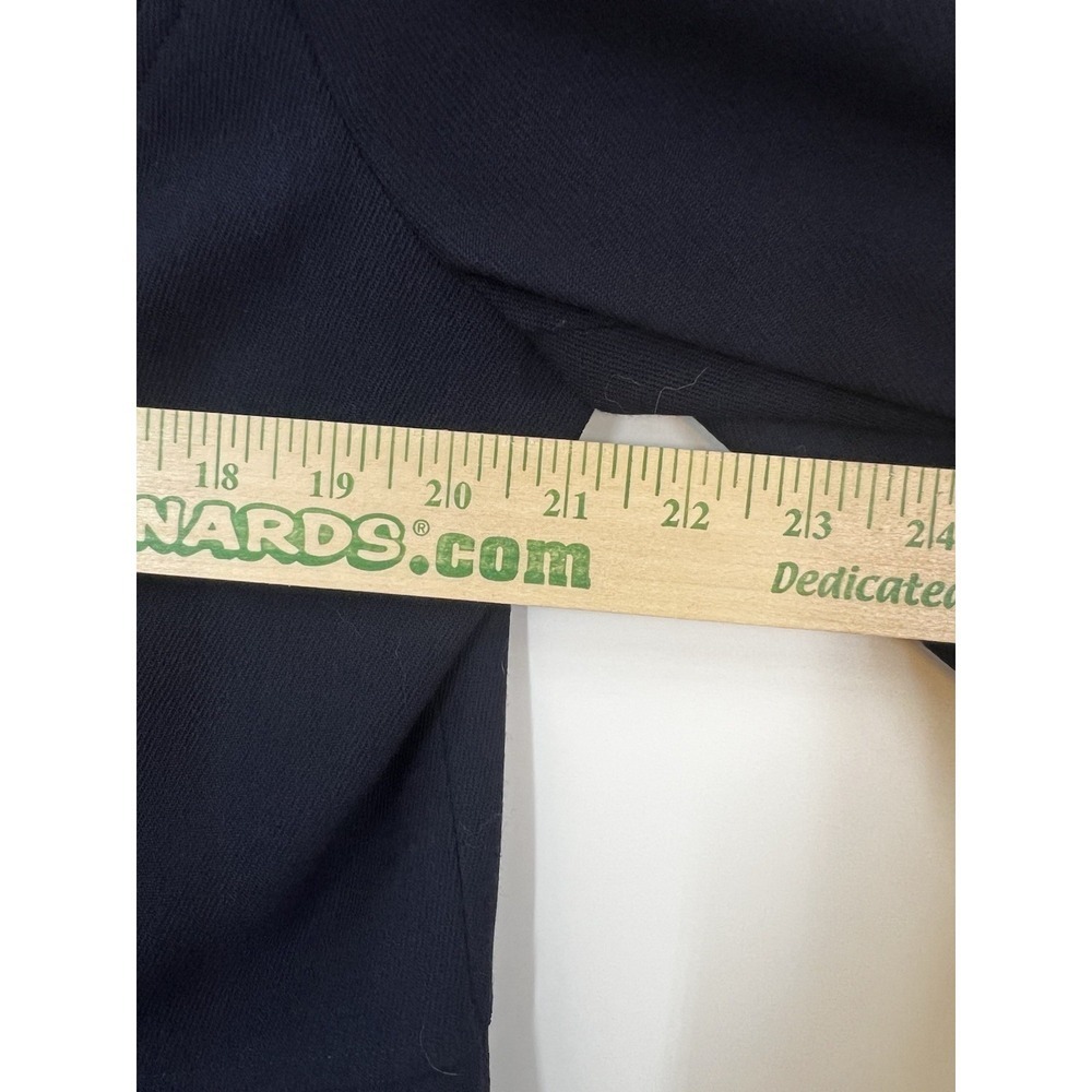 Ralph Lauren Women's Jacket Pea Coat Navy Blazer Size Large XL Vtg Classic USA - Picture 13 of 14